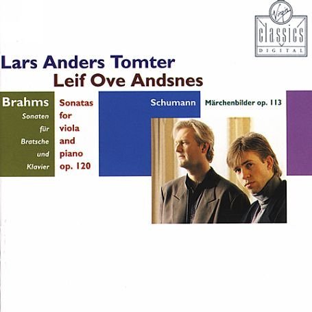 Brahms/Schumann/Son Va 1/2/Marchenbilder@Tomter (Va)/Andsnes (Pno)